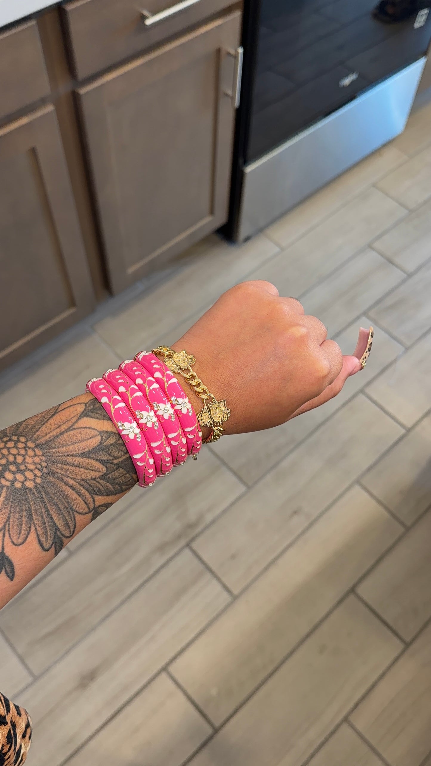 Flower Bangles