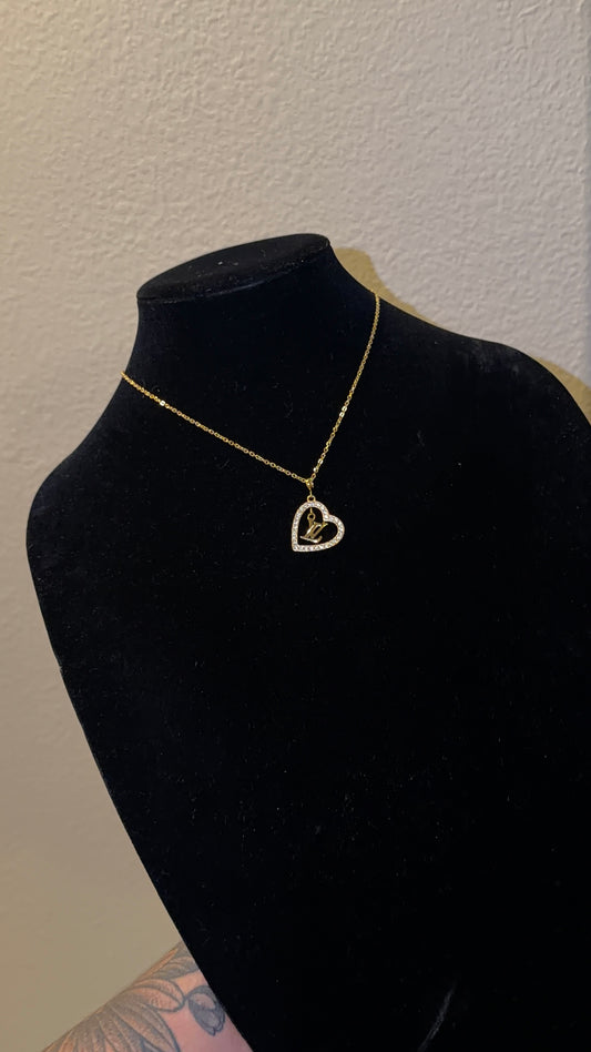 LV HRT NECKLACE