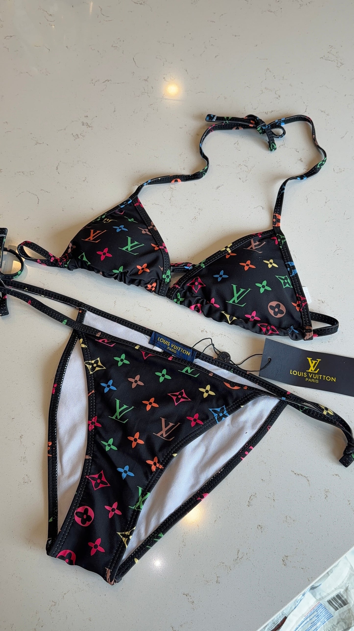 Black LV Swimsuit