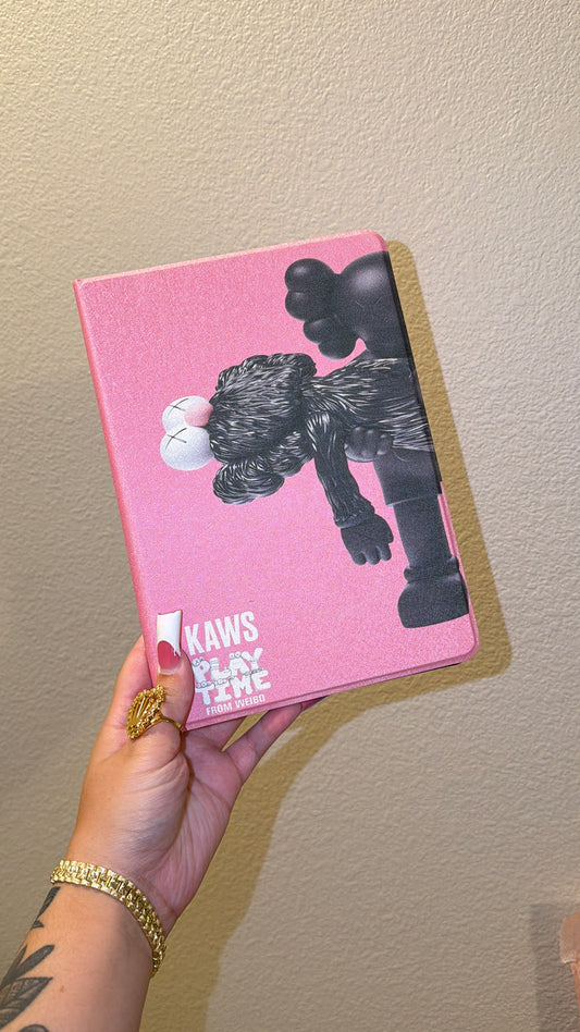 PINK KAWS IPAD CASE