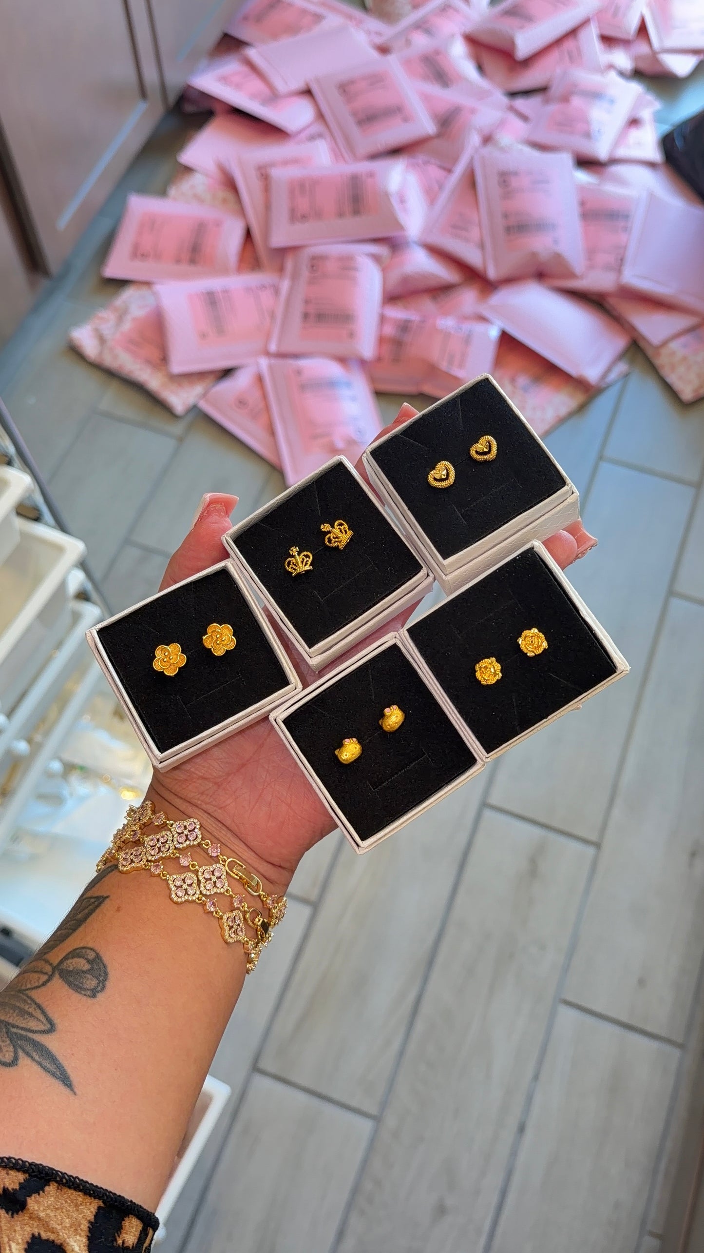 24K Studs