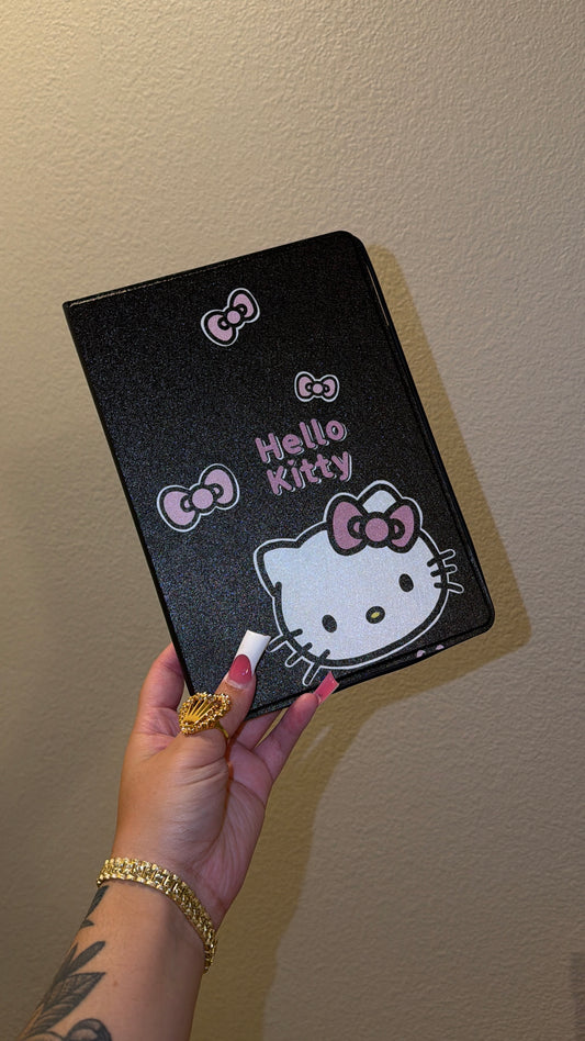 BLACK HK BOW IPAD CASE