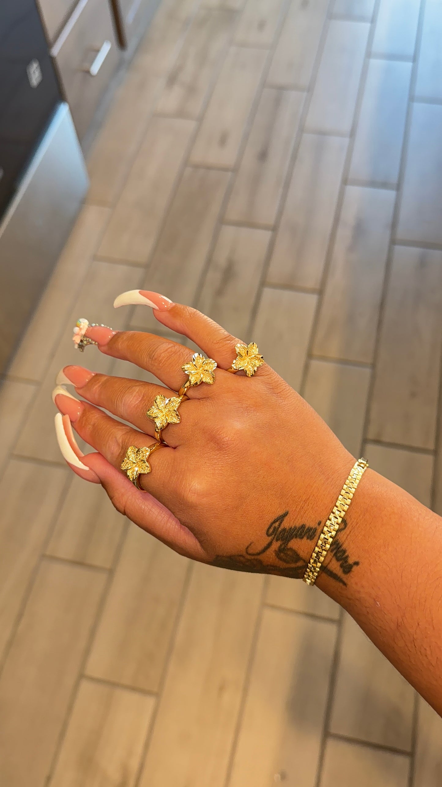 New flower ring