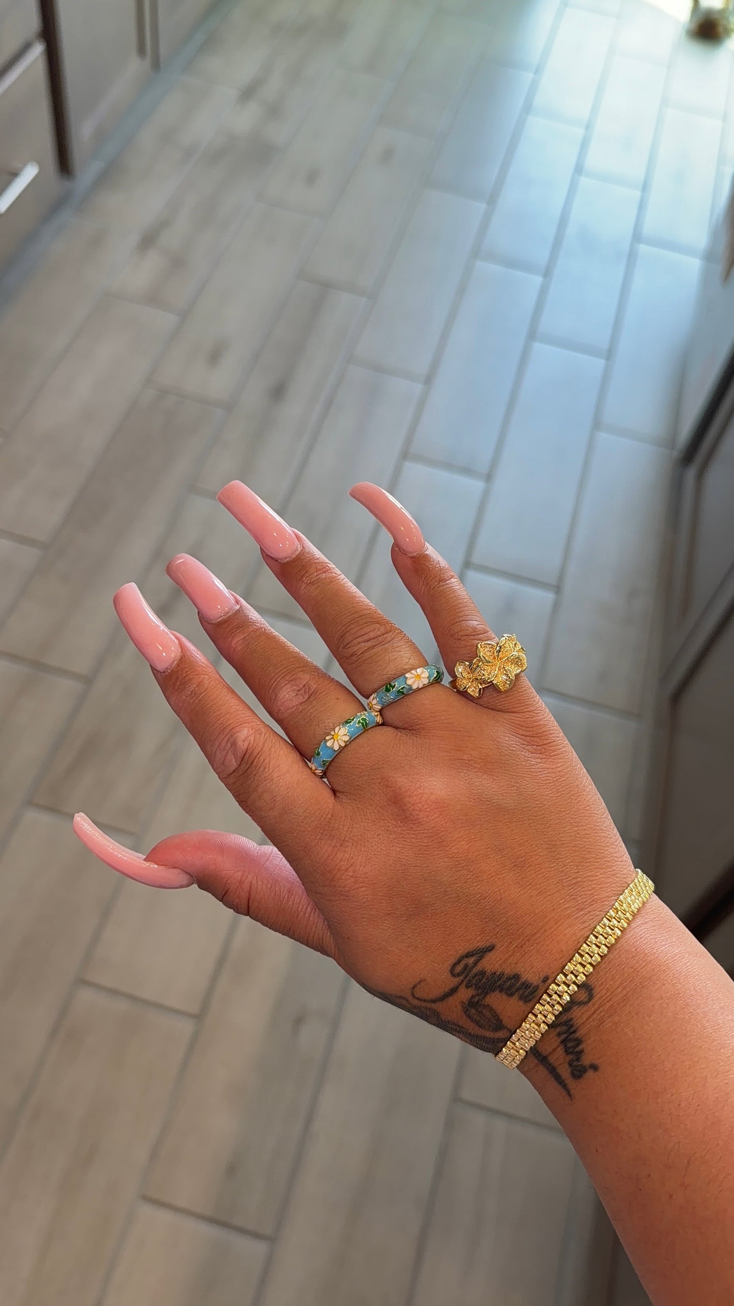 Blossom Flower Ring (adjustable)