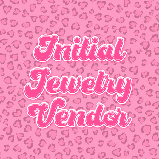 Initial Jewelry Vendor